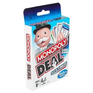 Hasbro Monopoly Deal Card Game Grab & Go Portable Gaming BNIB